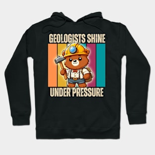 Cute Geologo bear Hoodie